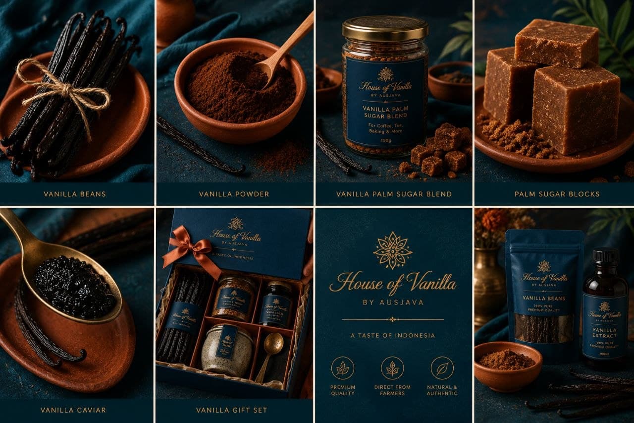 The House of Vanilla collection — a taste of Indonesia