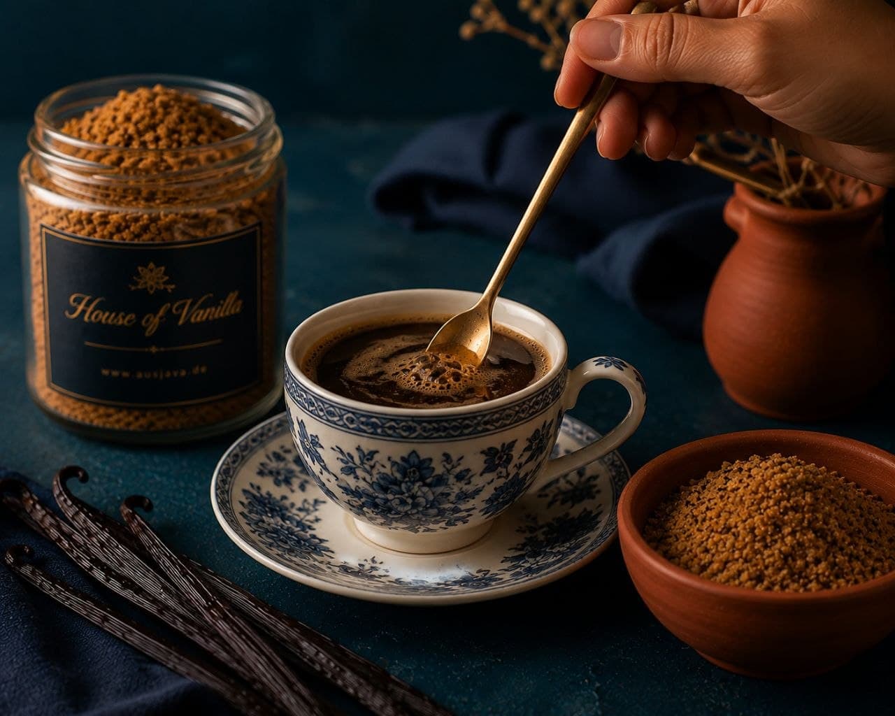 Palm Sugar Vanilla Coffee